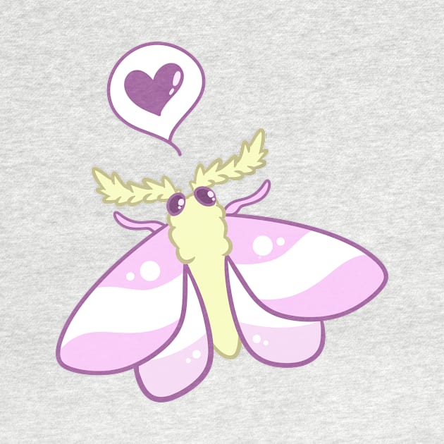 Pastel Moth by BirdPresident